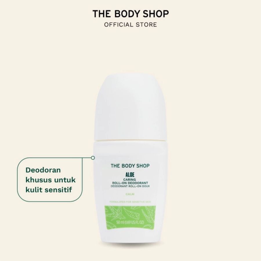 The Body Shop Aloe Caring Deodorant Roll On 50ml