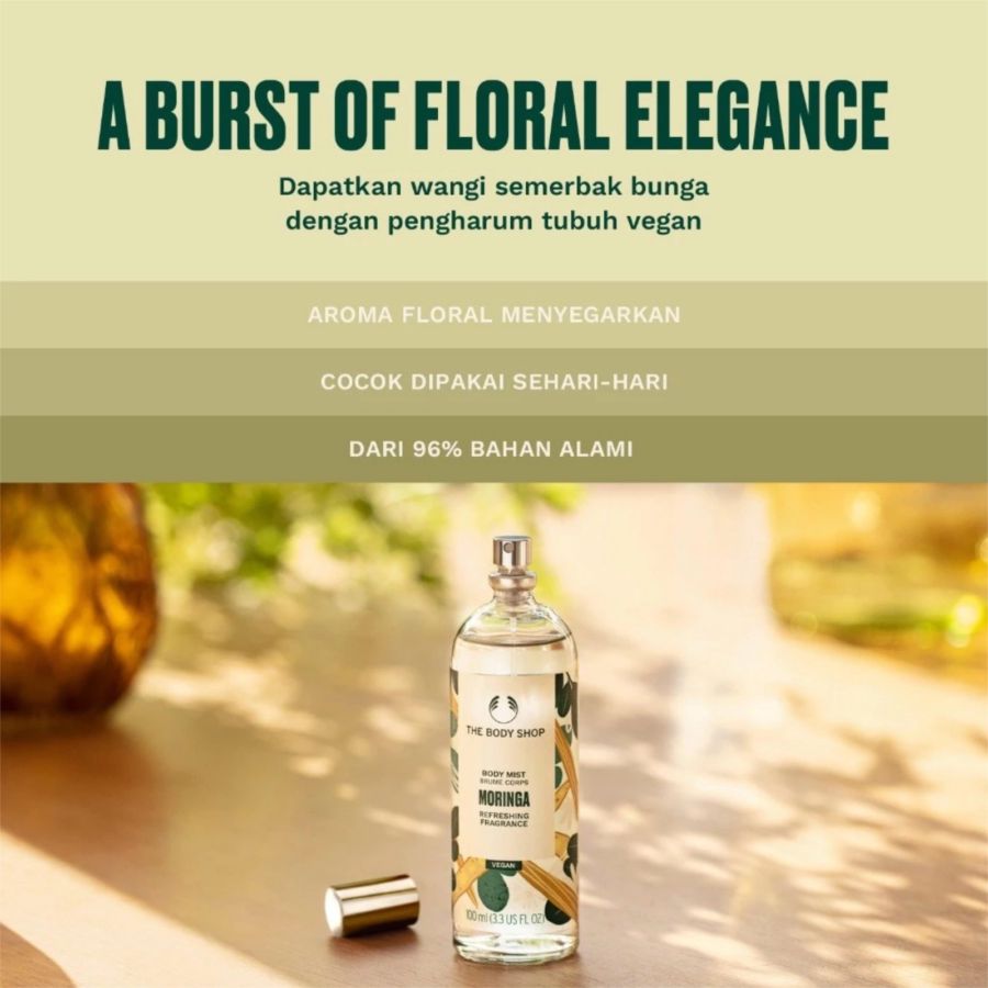 The Body Shop Moringa Body Mist 100ml