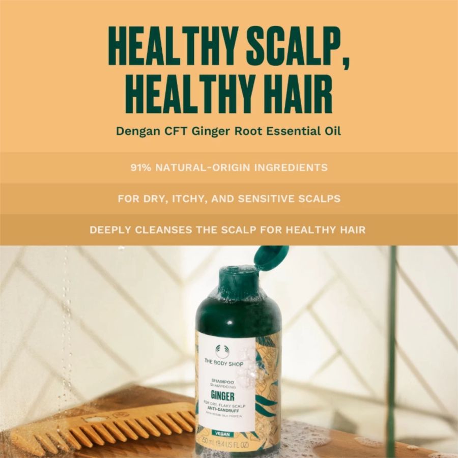 The Body Shop Ginger Antidandruff Shampoo 250ml