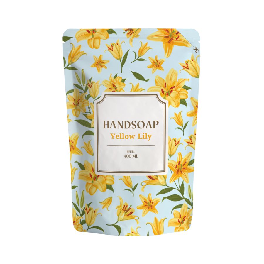 Yellow Lily Handsoap Pouch A Basics 400ml
