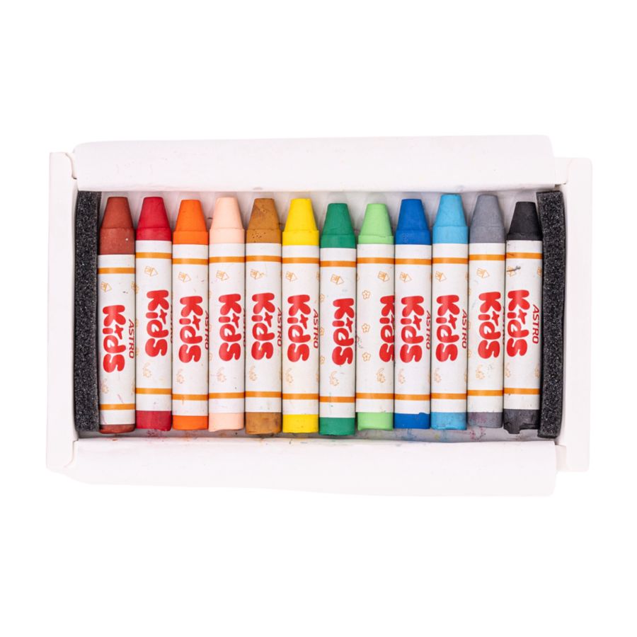 Fun Sticky Crayon Astro Kids x Dous Colors 1pack