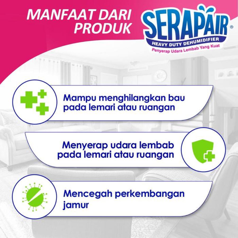Bagus Serapair Charcoal Box 500 ml 500ml