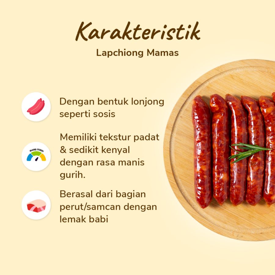 Lapchiong Mamas 250gram