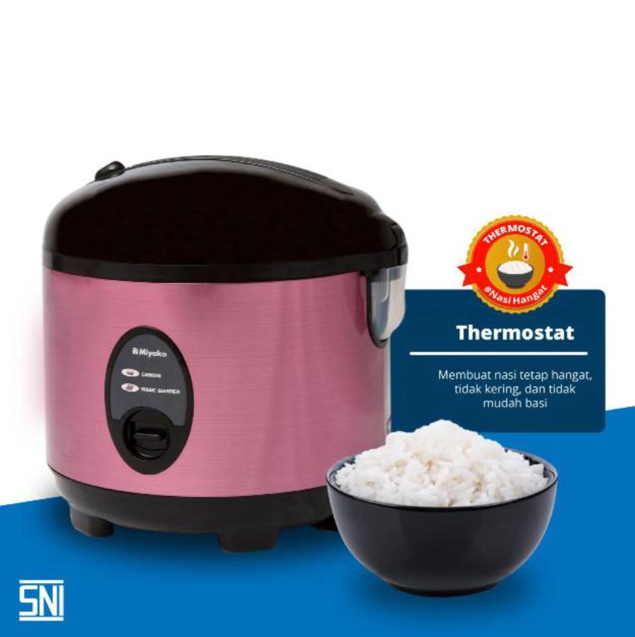 Miyako Rice Cooker Nanoal Anti Lengket 1.8 Liter MCM508SBC 1pcs
