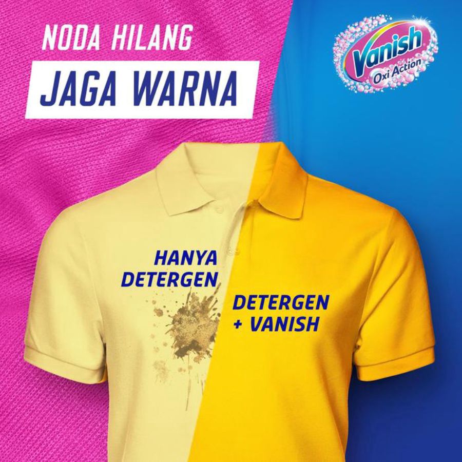 Vanish Powder Oxi Action Penghilang Noda Sachet 30 gram 1pcs
