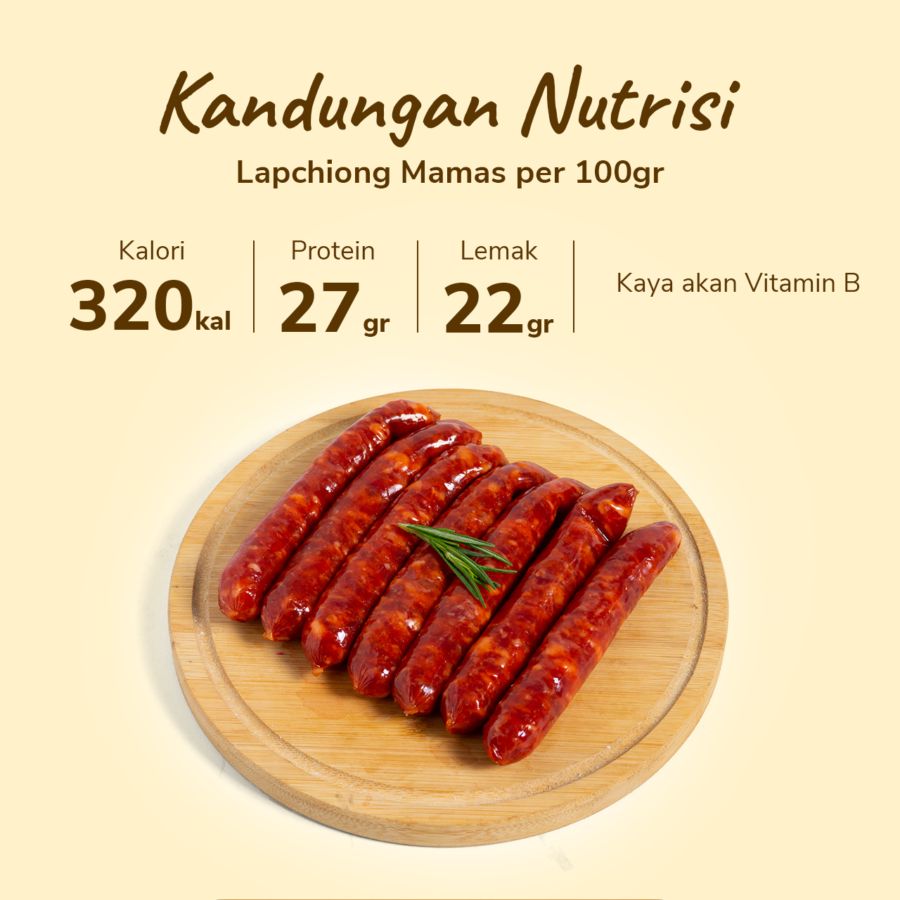Lapchiong Mamas 250gram