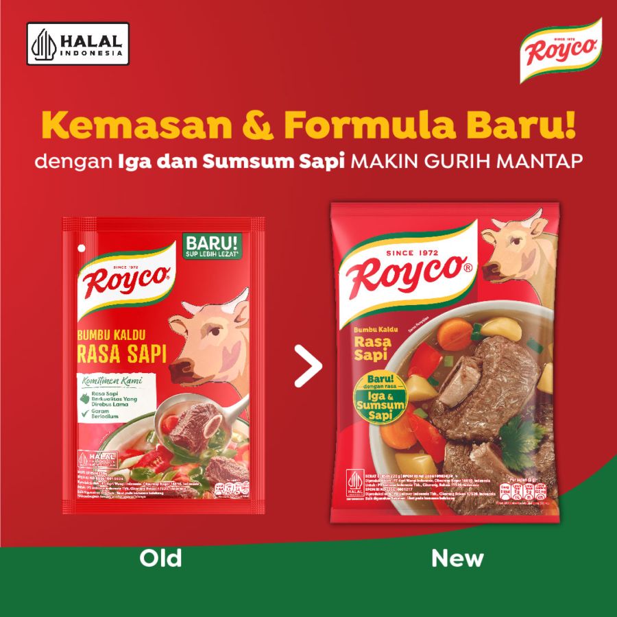 Royco Bumbu Kaldu Rasa Sapi 220gram