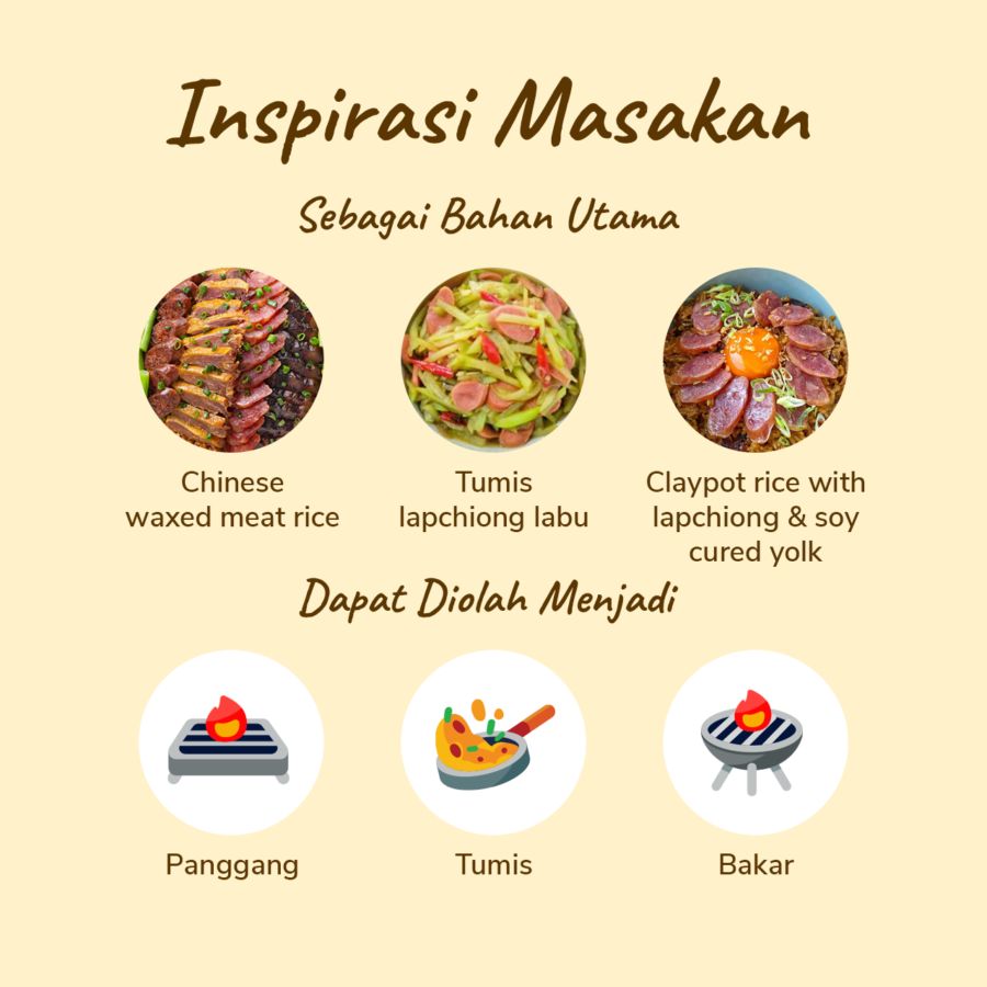 Lapchiong Mamas 250gram