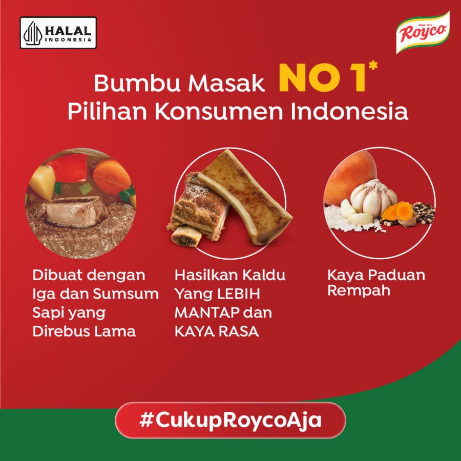 Royco Bumbu Kaldu Rasa Sapi 220gram