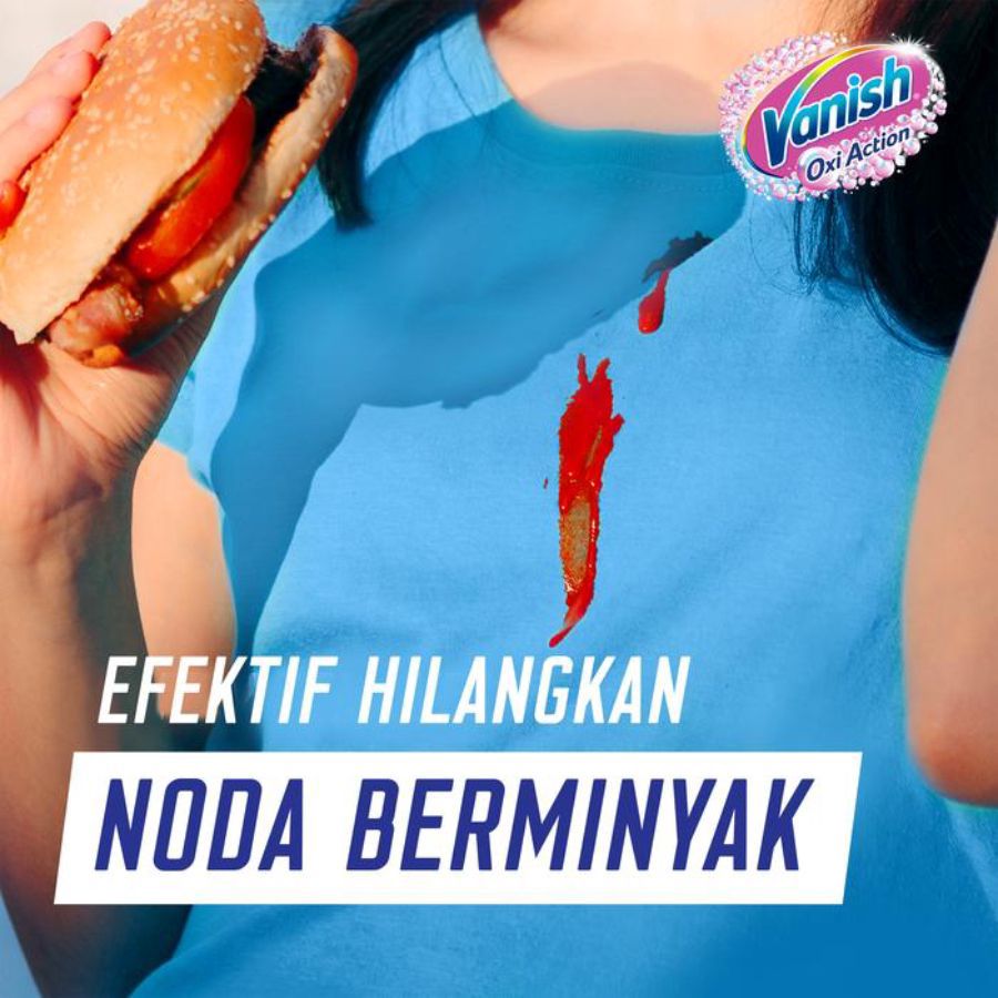 Vanish Powder Oxi Action Penghilang Noda Sachet 30 gram 1pcs