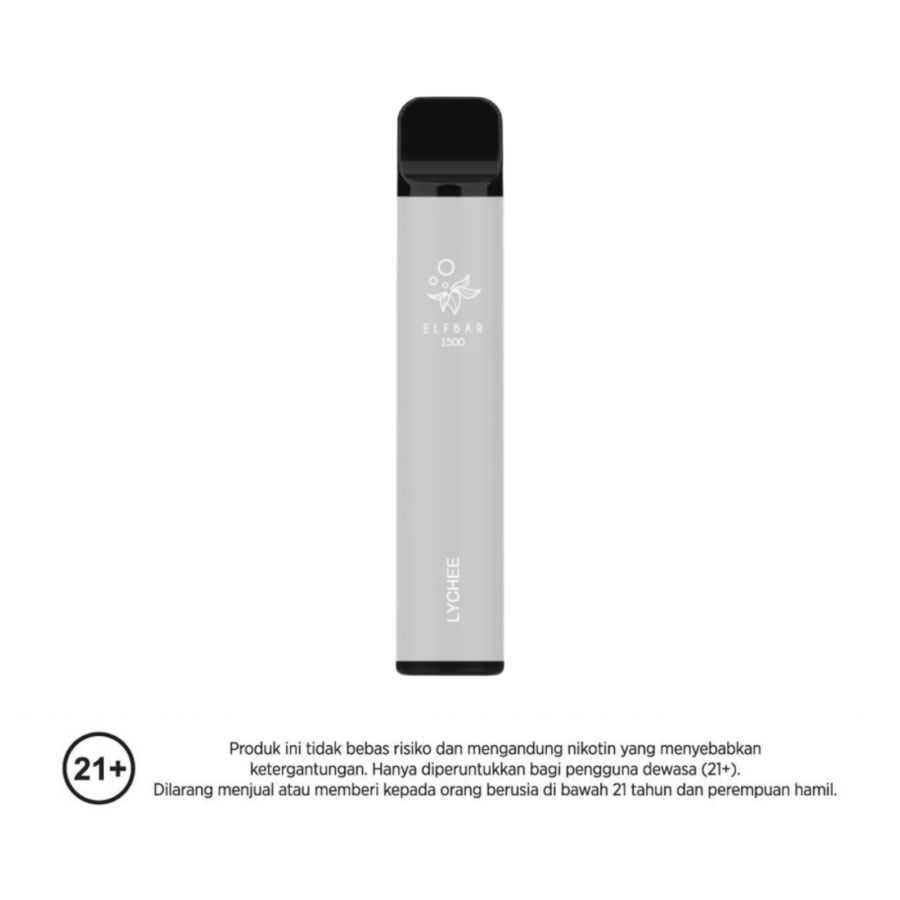 Elfbar Eb 1500 Lychee Ice Rokok Elektrik 1pcs