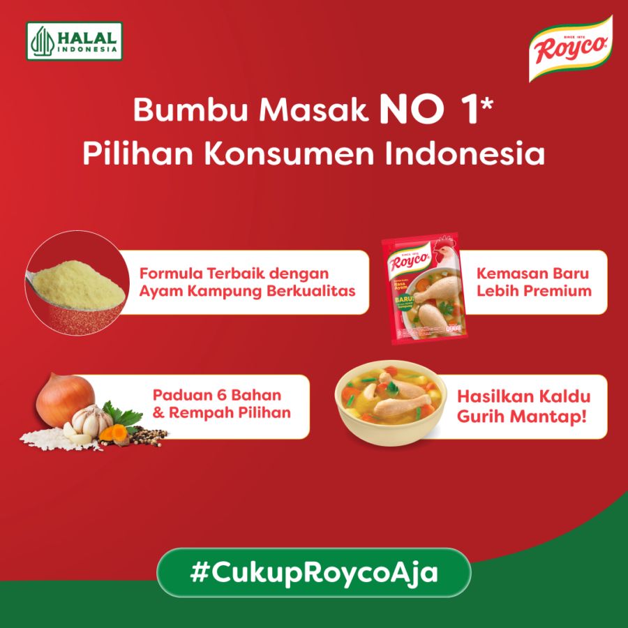 Royco Bumbu Kaldu Rasa Ayam 220gram