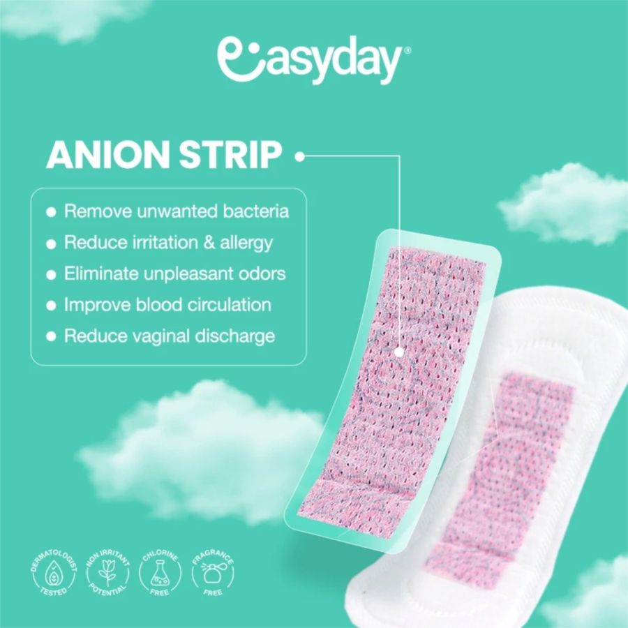 Easyday Pantyliners Non Wing 15,5cm Pembalut Kewanitaan 30pads