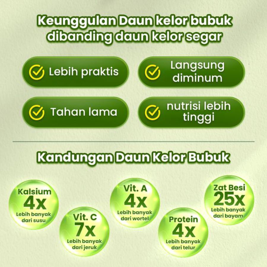 Dari Bumi Moricle Moringa Latte - Minuman Bubuk Kelor 200gram