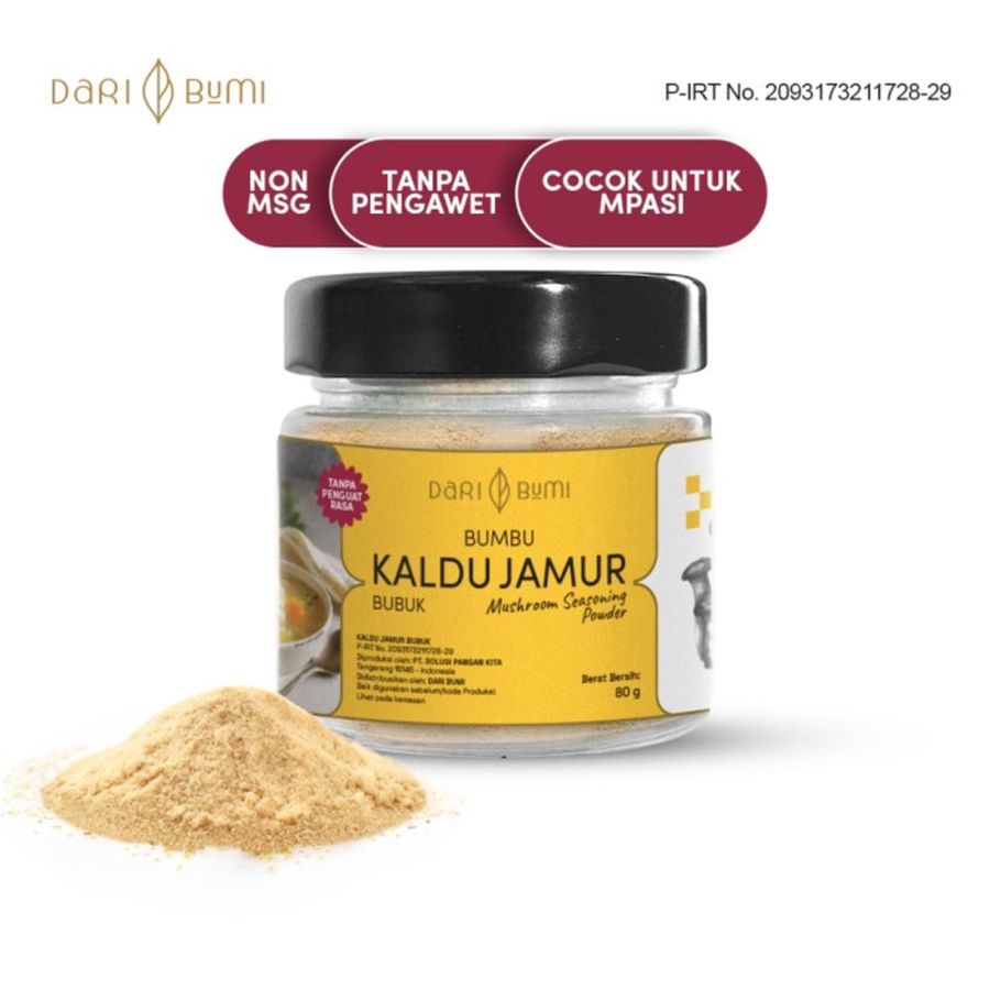 Dari Bumi Bumbu Kaldu Jamur Bubuk 80gram