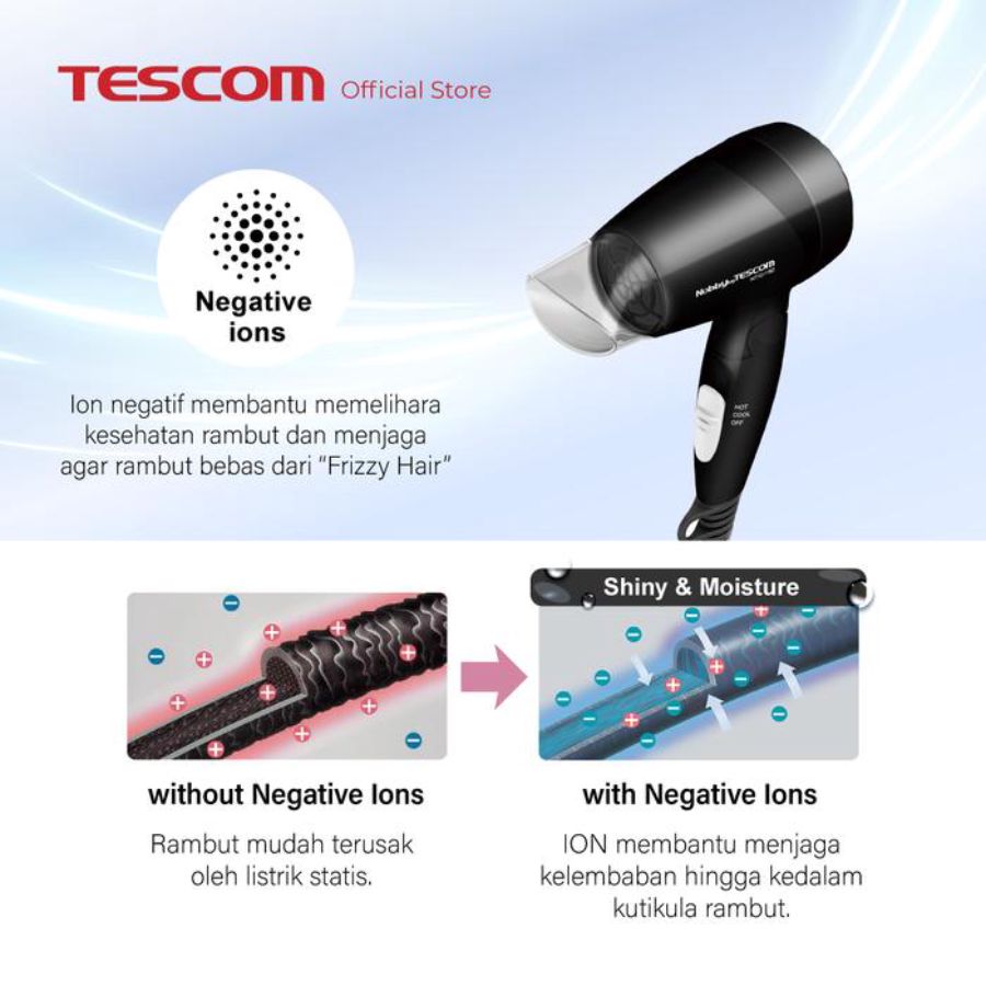 Tescom Ion Hair Dryer NTID192 1pcs