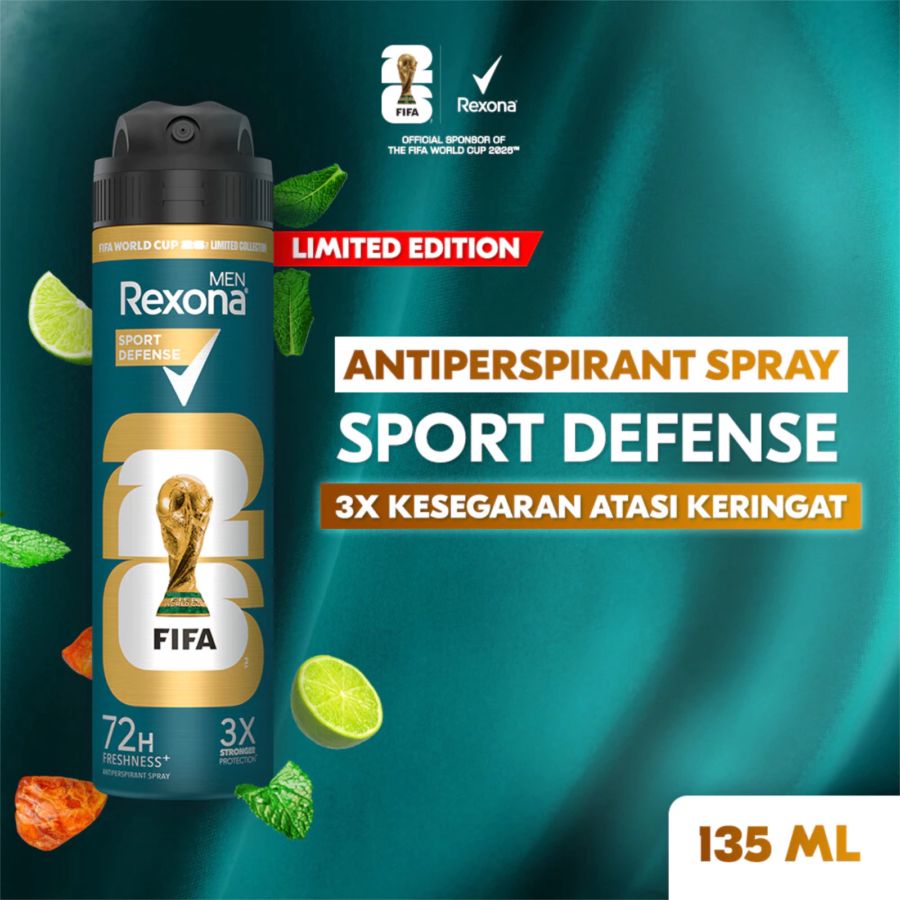Rexona Men Sport Defense Deodorant Spray FIFA World Cup 2026 TM [Limited Edition] 135ml