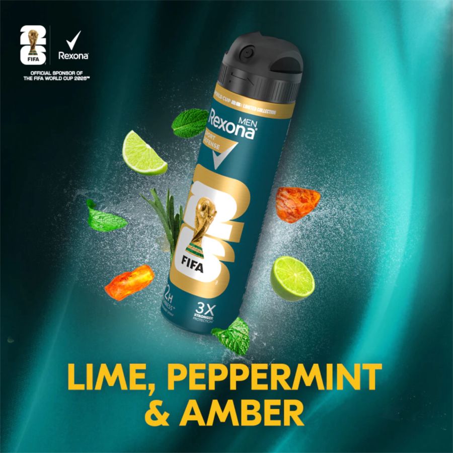Rexona Men Sport Defense Deodorant Spray FIFA World Cup 2026 TM [Limited Edition] 135ml