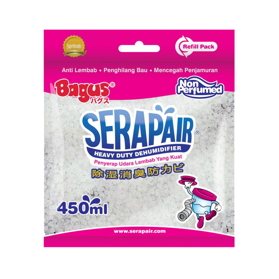Bagus Serapair Non Perfumed Refill 450ml