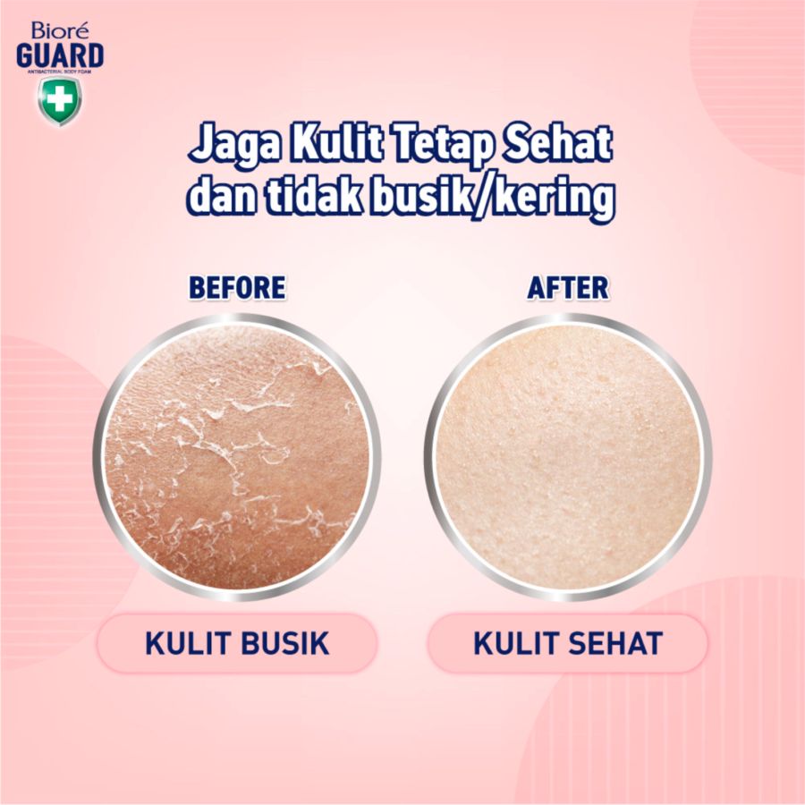 Biore Guard Active Antibacterial Body Foam Pouch 400ml