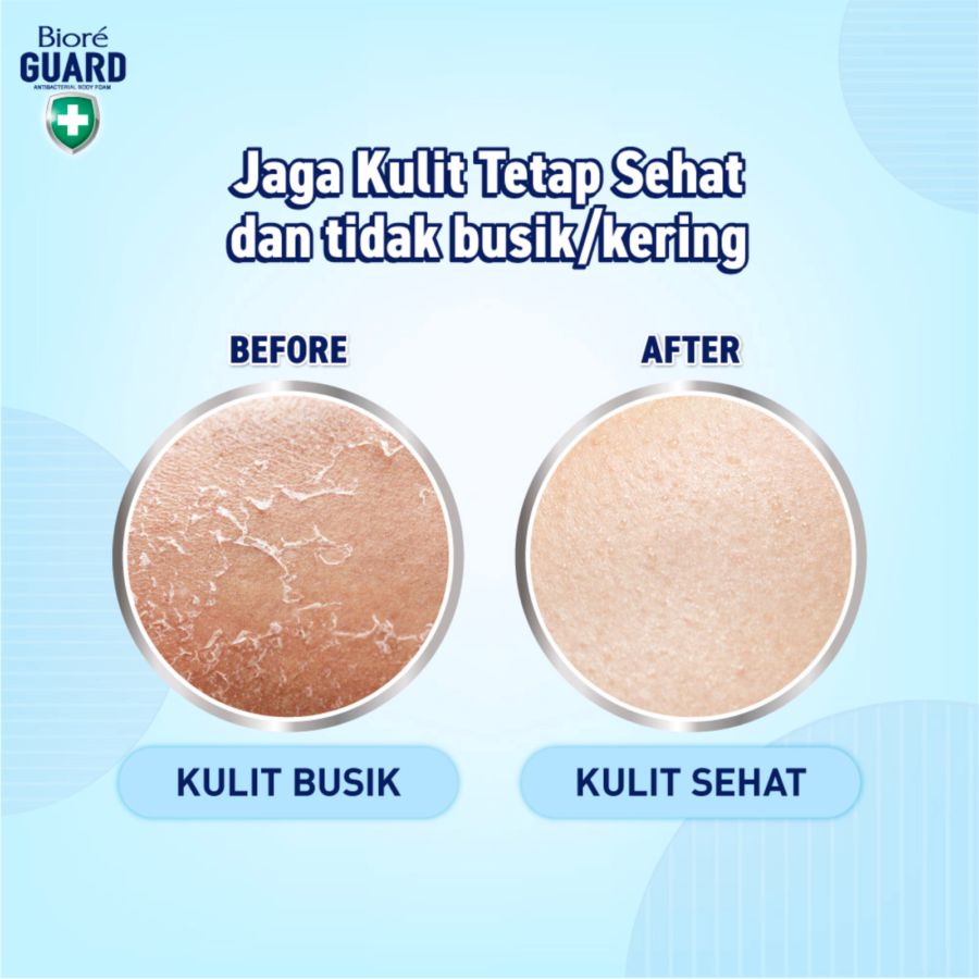 Biore Guard Cool Pepermint Antibacterial Body Foam Pouch 800ml