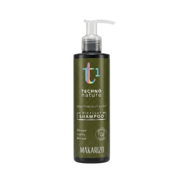 Makarizo T1 Techno Nature Micellar Shampoo Bottle