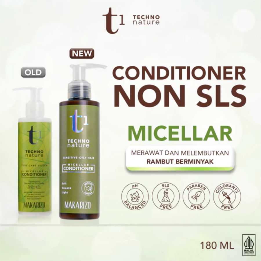 Makarizo T1 Techno Nature Micellar Conditioner 180ml