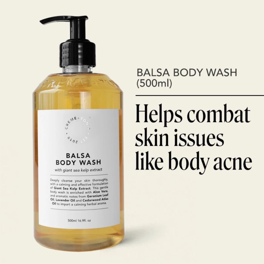 Creme And Tonic Balsa Cleansing Body Wash 500ml