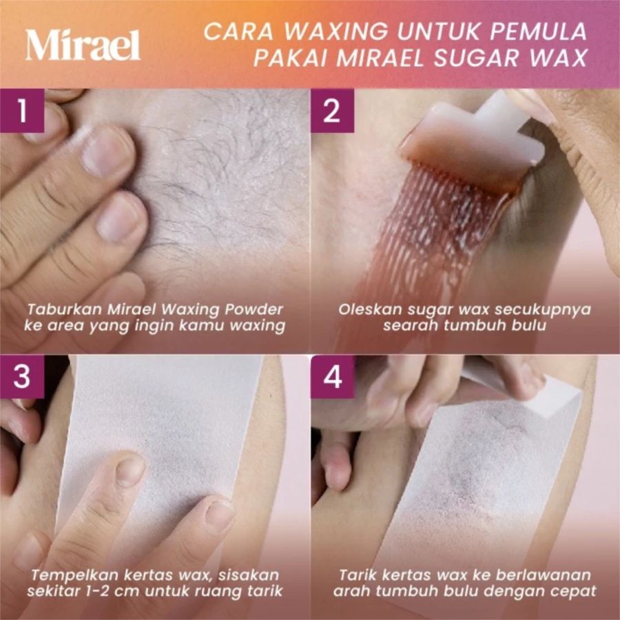 Mirael Brightening Strawberry Sugar Wax 250gram