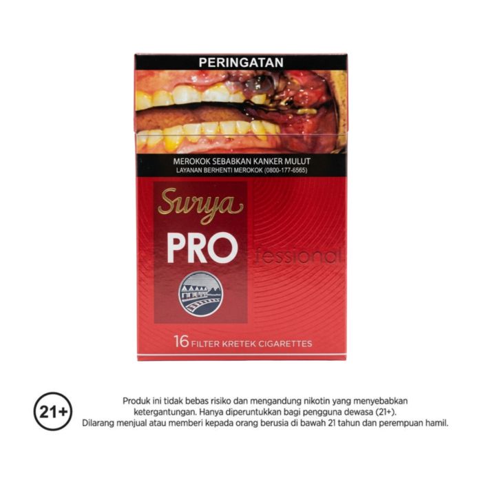 Gudang Garam Surya Pro Box Rokok Batang