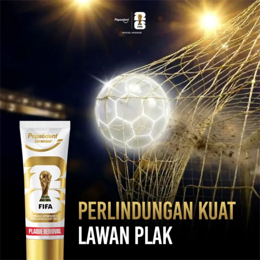 Pepsodent Plaque Removal Best Defender Toothpaste FIFA World Cup 2026 TM [Limited Edition] 95gram
