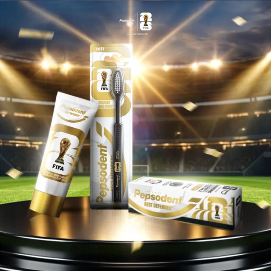 Pepsodent Plaque Removal Best Defender Toothpaste FIFA World Cup 2026 TM [Limited Edition] 95gram