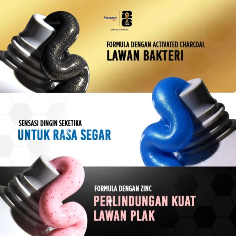 Pepsodent Fresh Breath Best Defender Toothpaste FIFA World Cup 2026 TM [Limited Edition] 95gram