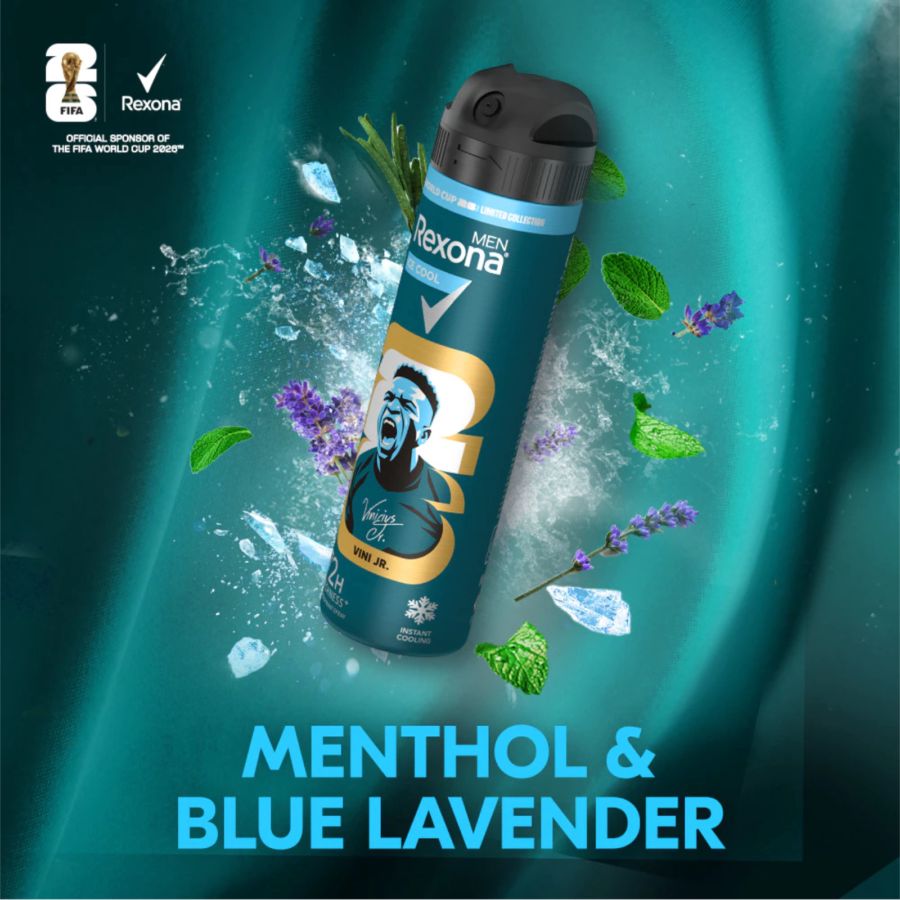 Rexona Men Ice Cool Deodorant Spray FIFA World Cup 2026 TM [Limited Edition] 135ml
