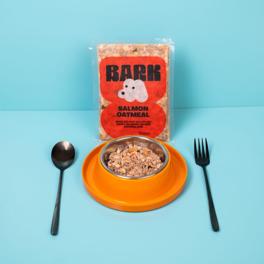 BARK Salmon Oatmeal Makanan Anjing Basah 500gram
