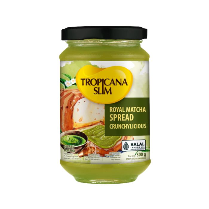 Tropicana Slim Royal Matcha Spread Crunchylicious
