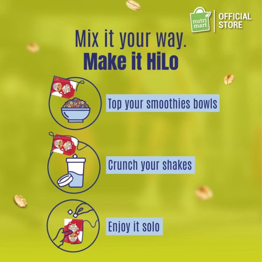 HiLo Active Granola Berry Berry Honey 150gram