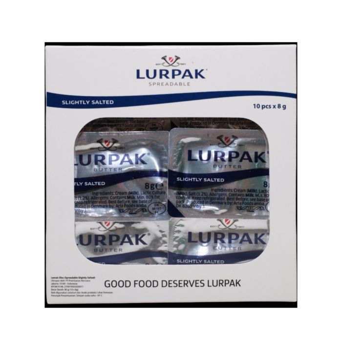 Lurpak Spreadable Salted Butter 10pcs x 8gr