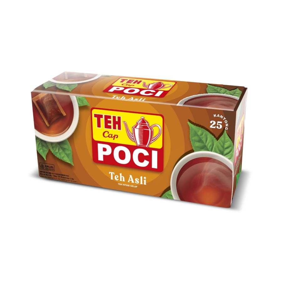 Teh Celup Cap Poci Wangi Teh Asli 25bags
