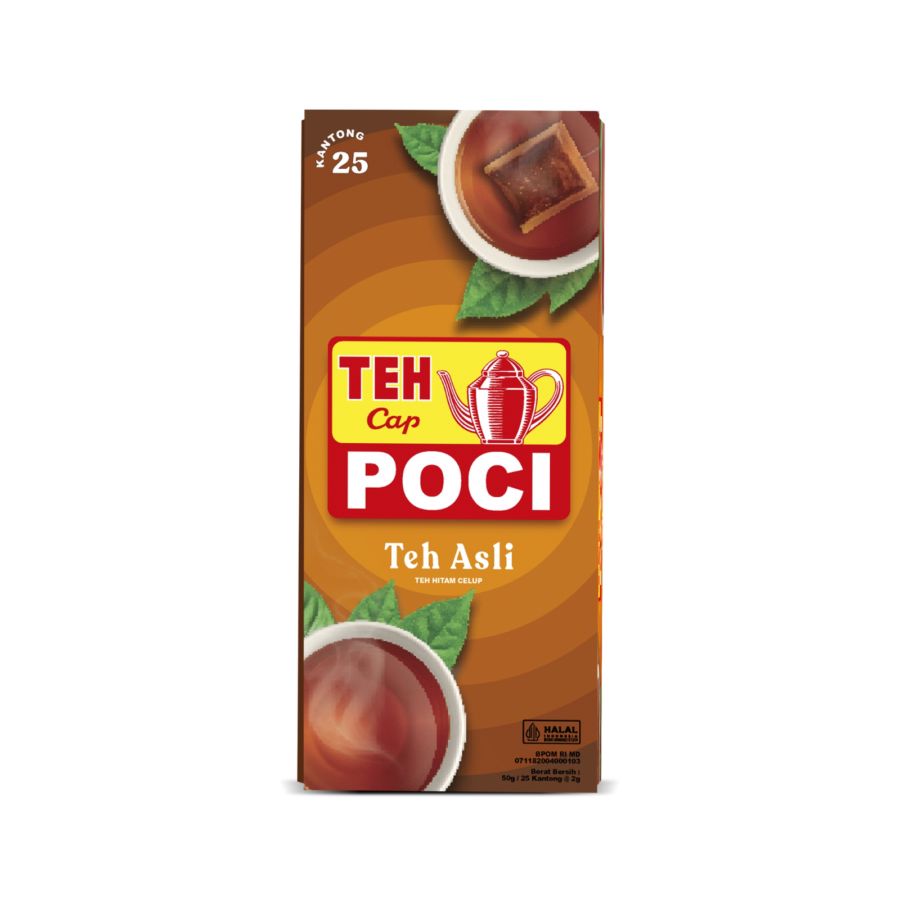 Teh Celup Cap Poci Wangi Teh Asli 25bags