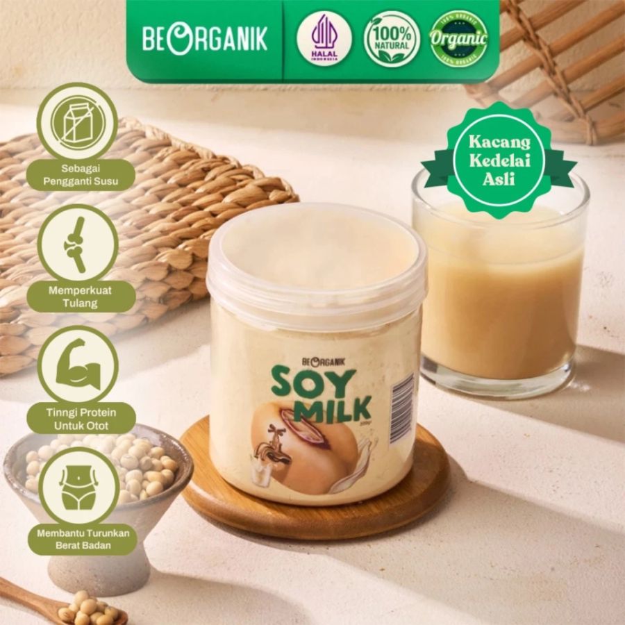 Beorganik Soy Bean Milk Powder 200gram