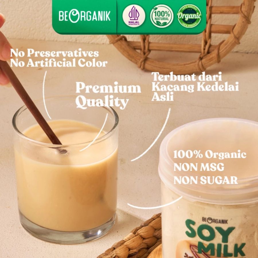 Beorganik Soy Bean Milk Powder 200gram