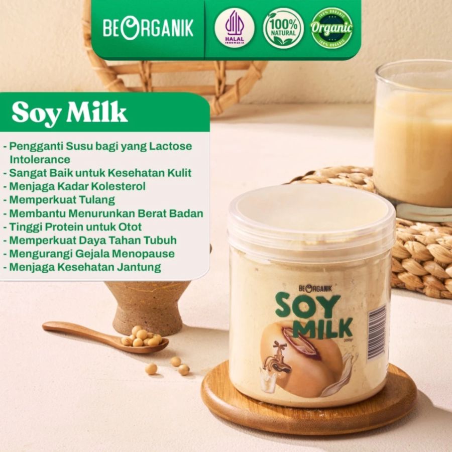 Beorganik Soy Bean Milk Powder 200gram