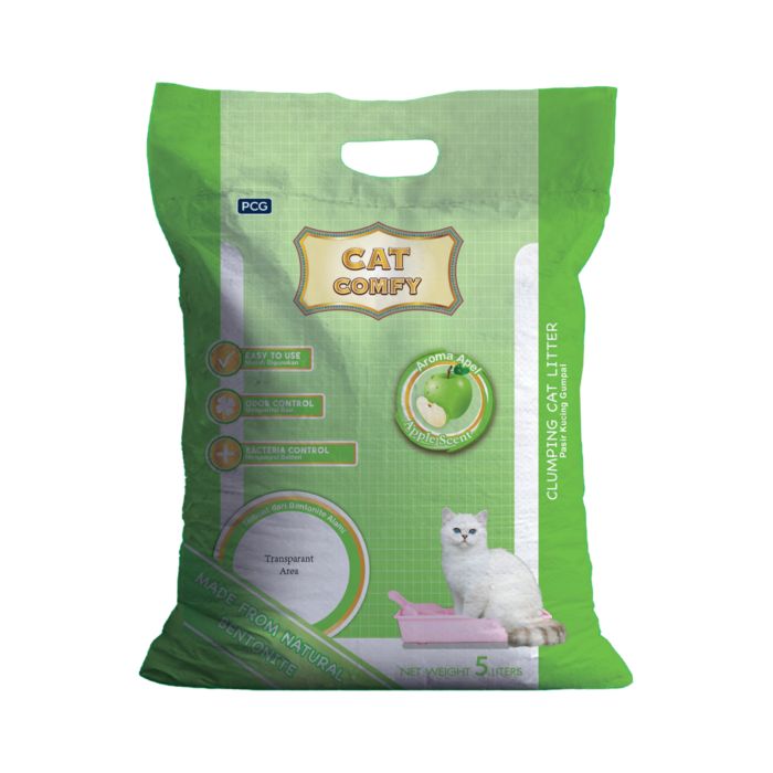 Cat Comfy Bentonite Cat Litter Apple Scent