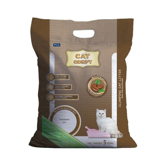 Cat Comfy Coffee Bentonite Cat Litter