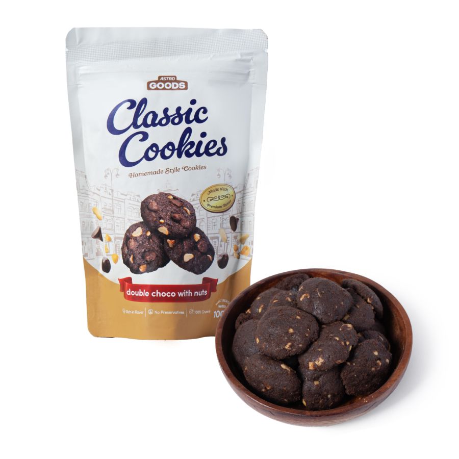 Nutty Chocolate Chip Cookies Astro Goods 100gram