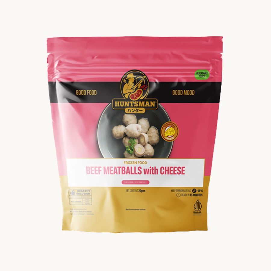 Huntsman Beef Meatballs with Cheese 450gram