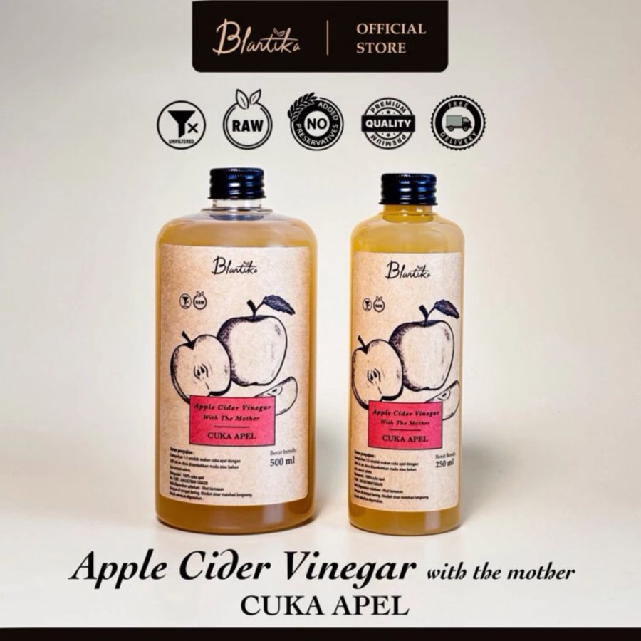 Blantika Apple Cider Vinegar with The Mother 250ml 250ml