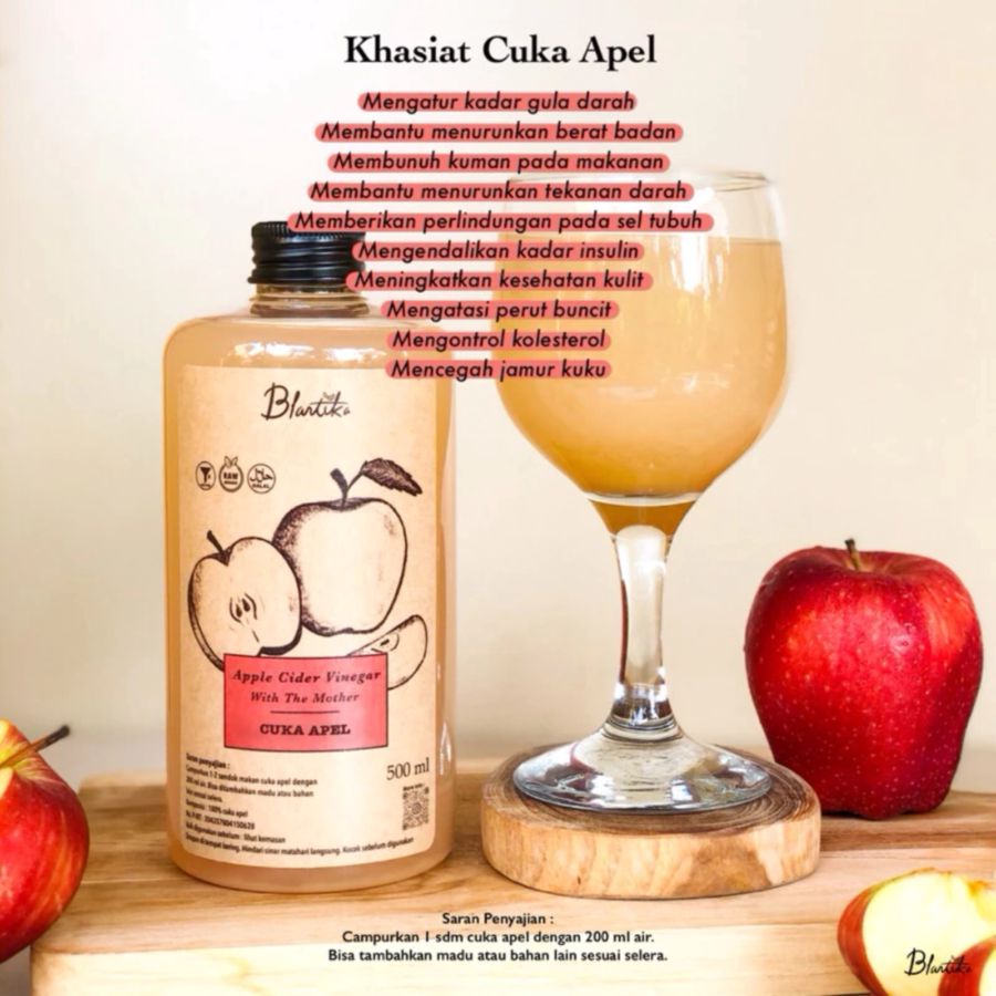 Blantika Apple Cider Vinegar with The Mother 250ml 250ml