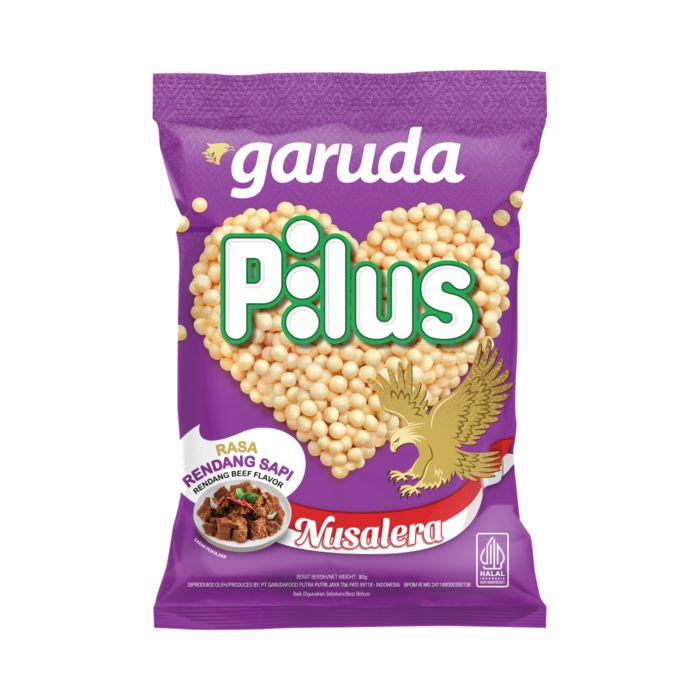 Garuda Pilus Rendang Sapi 80gram